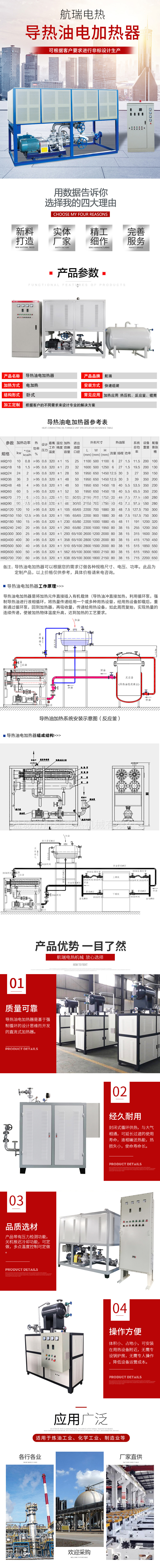 電加熱導(dǎo)熱油爐